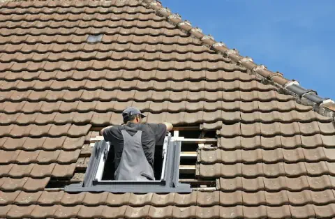Pose de velux - Castillon